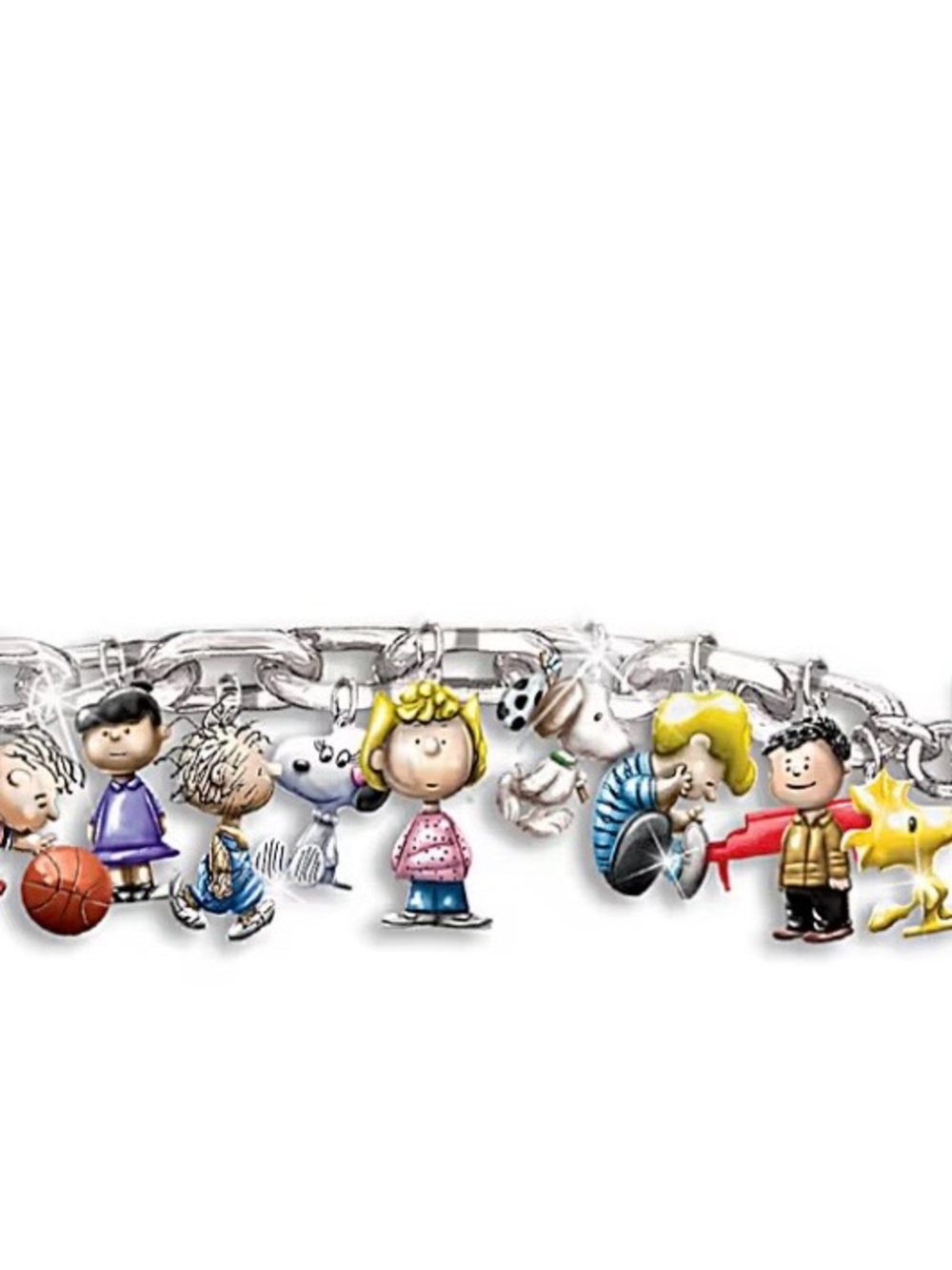 The Bradford Exchange Multicolor Peanuts Charm Bracelet - Picture 3 of 4